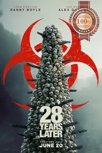 28 YEARS LATER 2025 SKULLS ZOMBIE ORIGINAL MOVIE CINEMA PRINT PREMIUM POSTER - Picture 1 of 6