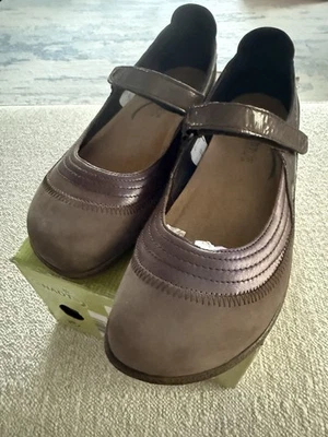 New NAOT Kirei Mary Jane Shoes, Size EU 37 (US 6-6.5), Taupe, Never Worn - Image 1 of 4