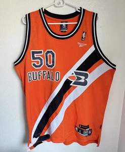 Reebok NBA LA Clippers Buffalo Braves Signed Corey Maggette Jersey SZ  L  VTG - Picture 1 of 22