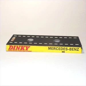 Dinky Toys 128 Mercedes Benz 600 Repro Base Card - Picture 1 of 4