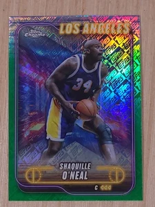 Topps Chrome #171 Shaquille O'Neal Green Topps 2024-25 - Imagen 1 de 2