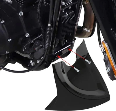 Front Fender Mudguard Spoiler for Harley Davidson Fatboy Softail Dyna 2004-2017  - Image 1 of 4
