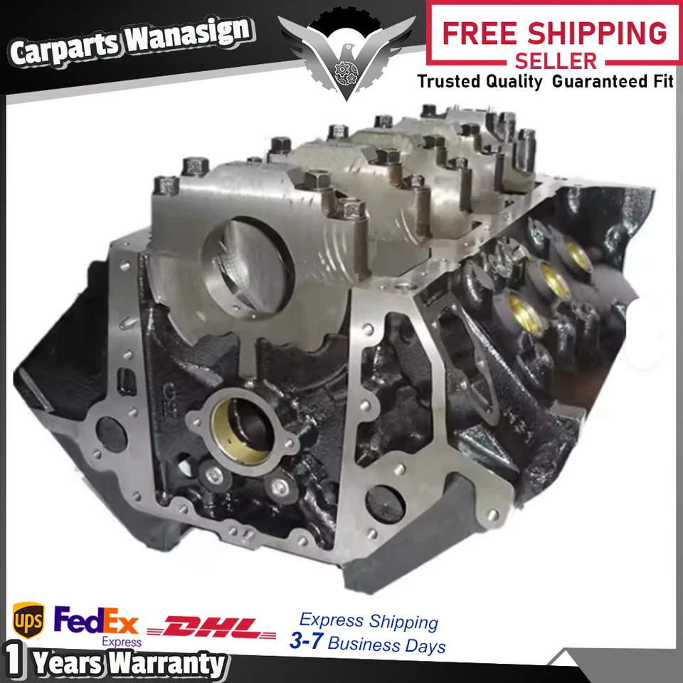 Bloque vacío motor GM 454 9111053 9111052 para GMC C30 Chevrolet C2500 7,4 L Foto 1 de 4
