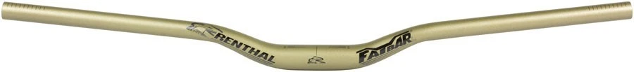 Barra elevadora de bicicleta de montaña Renthal Fatbar V3 35 MTB dorada 35,0 x 30 mm elevación x 820 mm Foto 1 de 1