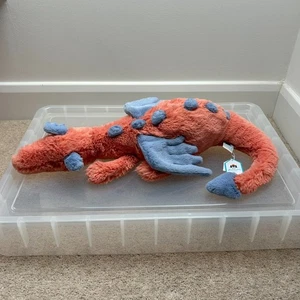 Jellycat Persimmon Dragon - RARE - New w/ Tags - Free & Fast Shipping β
π - Picture 1 of 9