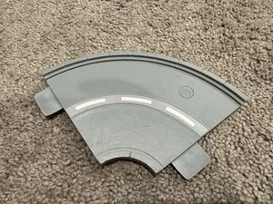 Hot Wheels World Vintage Curve Track Piece Part Light Grey, Clean - Picture 1 of 1