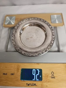 Vintage  6 In Small Tray Sterling Silver  Silver Plated. 92 Grams TW Description - Picture 1 of 4