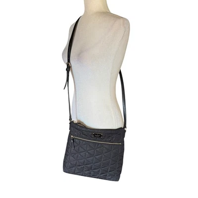 Kate Spade Keisha Blake Avenue Quilted Crossbody Bag Black - Image 1 of 4