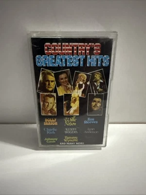Country’s Greatest Hit’S Legends In Music by Various Artists Cassette Tape 02a - Image 1 of 3