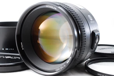 "Near Mint" Minolta AF 85mm F1.4 Lens Sony A Mount from Japan #3432 - Image 1 of 4