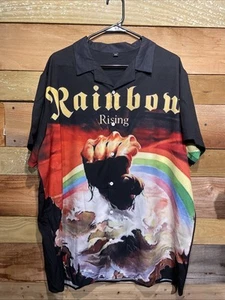 Camisa con botones estampada con banda arco iris en 2XL - Imagen 1 de 2