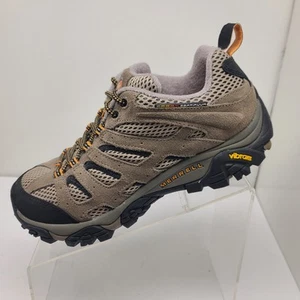 Merrell Moab 2 Ventilator Wanderschuhe Herren braun Vibram Sohle Größe 7 W Weite - Bild 1 von 11