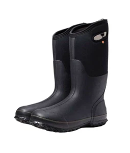 Bogs Z58106 Womens Black Classic High Handle WP Insulated Rain Boot Size US 7M - Picture 1 of 6