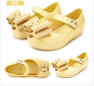 MINI MELISSA Niñas Zapatos Mary Jane ULTRAGIRL SWEET VI B Arco Talla 6 EE. UU. Foto 1 de 4