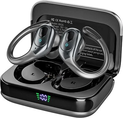 Auriculares Bluetooth 75H Playtime IP7 Impermeables para Correr Foto 1 de 4