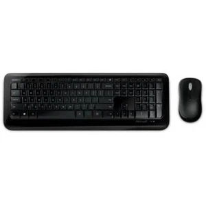 Microsoft Wireless Desktop 850 Euro English Keyboard & Mouse Set Black-PY9-00015 - Picture 1 of 2