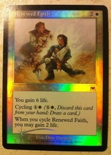 Foil Renewed Faith - Onslaught - Magic: The Gathering