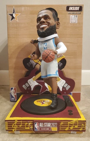 #106/322 LeBron James Los Angeles Lakers 2022 NBA All-Star Bobblehead Cover