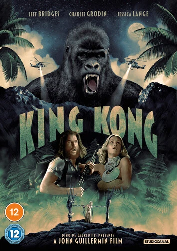 King Kong DVD (2022) Jeff Bridges, Guillermin (DIR) cert 12 ***NEW*** - Image 1 of 1