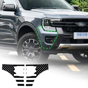 Car Front Wheel Fender Sticker USA Flag Style Decals Vinyl For Ford Ranger 2023+ - Picture 1 of 10