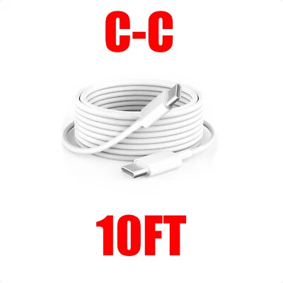 3-pack USB-C Fast Charger Cable&Data Cord For iPhone 17/ 16/15 Pro Max/iPad Pro - Image 1 of 4