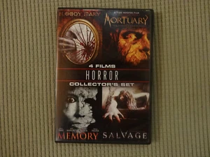 4 Film Horror Set DVD - Bloody Mary, Mortuary, Memory, Wages Of Sin - Picture 1 of 3