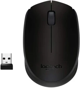 Logitech M171 Kabellose Maus, 2.4 GHz Verbindung via USB-Empfänger - Bild 1 von 6