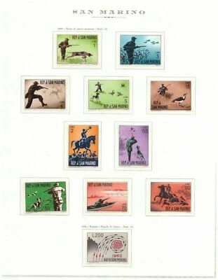 S14554) San Marino 1962 MNH Year Birthday CPL Year Set 46v (4 Scans) - image 1 of 4