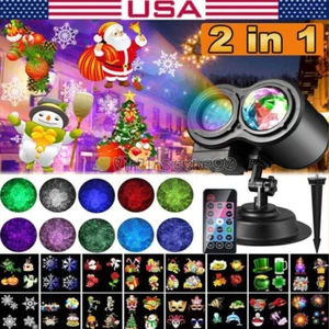 Halloween Christmas LED Projector Light Landscape Laser Projection In/Outdoor - Picture 1 of 18