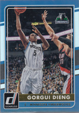 2015-16 PANINI DONRUSS GORGUI DIENG HOLO /199 CARD #1 TWOLVES