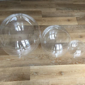 Brand New 10", 24" or 32" BOBO Clear/Colour Bubble Balloons - Fill Them Yourself - Picture 1 of 13