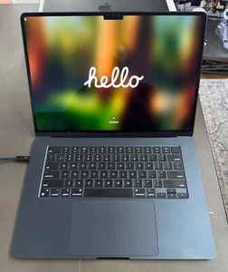 2023 Apple MacBook Air 15" M2 10-core 16GB 1TB Midnight Blue MQTM3LL/A A2941 - Picture 1 of 8