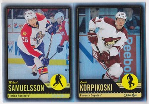 12-13 OPC Lauri Korpikoski 1/100 Rainbow BLACK Coyotes 2012