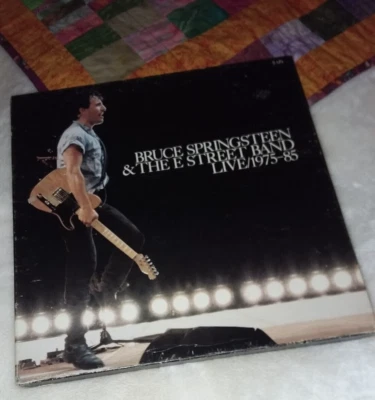 LP BRUCE SPRINGSTEEN & THE E STREET BAND Live/1975-85 Box set Book-5 Discs - Image 1 of 4