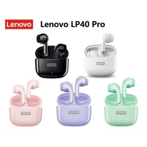 Lenovo LP40 Pro TWS Earphones Bluetooth Wireless Headphones Earbuds Air Pods - Picture 1 of 6