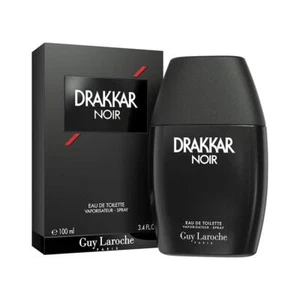 Guy Laroche Drakkar Noir Eau de Toilette 100ml Spray For Him - BRAND NEW - Picture 1 of 15