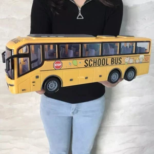1/30 RC Bus Elektro Ferngesteuertes Auto mit Licht Tourbus Schule Spielzeug für Jungen - Bild 1 von 10