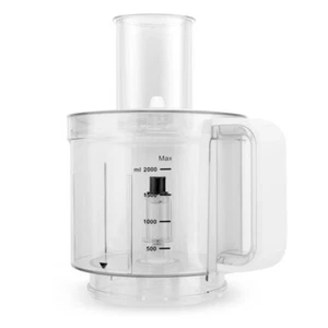 NutriChef 2L Full-Size Food Processor Bowl Cover Pusher Parts - Picture 1 of 7