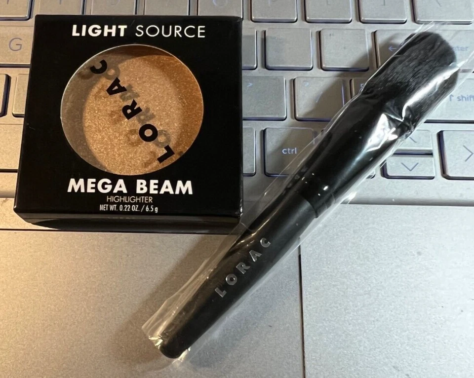 LORAC Light Source Mega Beam Highlighter Glow for Gold 0.22 Oz/6.5g