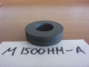 2 x NUEVO SOVIÉTICO USSR Ferrita M1500 HM-A (D out = 30 mm, D in = 15 mm) stock antiguo - Imagen 1 de 3