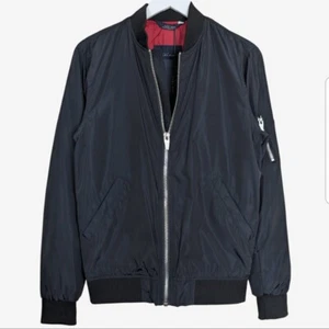 ZARA MAN : Navy Blue Bomber Jacket : 3918/404 : S : WAS: £69.99!! - Picture 1 of 3