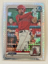 2020 Bowman Chrome Mega Box Mojo Refractor Jeremiah Jackson BCP244