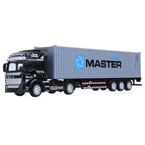 Container Truck Model 1 48 Alloy Toy Highly Simulation Children Car Toys Vehi... - Picture 1 of 9