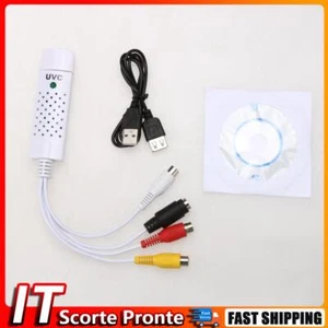 USB 2.0 Converter Audio Video Capture Grabber Adapter per Win XP 7 8 10 - Afbeelding 1 van 5