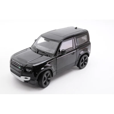 LAND ROVER DEFENDER 2020 BLACK 1:26 Welly Auto Stradali Modellino Nuovo - Immagine 1 di 3