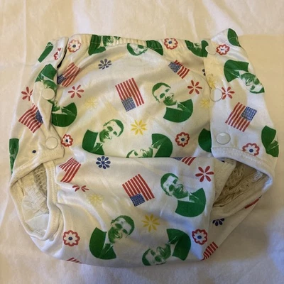 Obama Diaper Covers Reusable Washable Size XL (baby) - Image 1 of 4