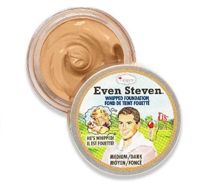 NEW Even Steven Whipped Foundation MEDIUM/DARK theBalm Cosmetics - Image 1 of 4
