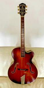 Hofner President 1959 Six String Acoustic Guitar Serial No. 6338 - Picture 1 of 24