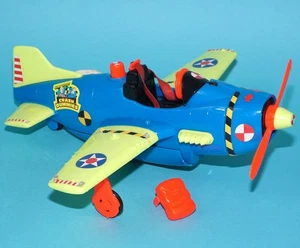 INCREDIBLE CRASH DUMMIES CRASH PLANE NEAR COMPLETE 1992 TYCO WORKS! - Picture 1 of 3