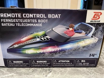 Betzgar Two Remote Control Boats - 10 In & 15 KPH - Open Box - New & Works! - Image 1 of 4